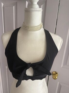 Old Navy Black Convertible Keyhole Bikini👙